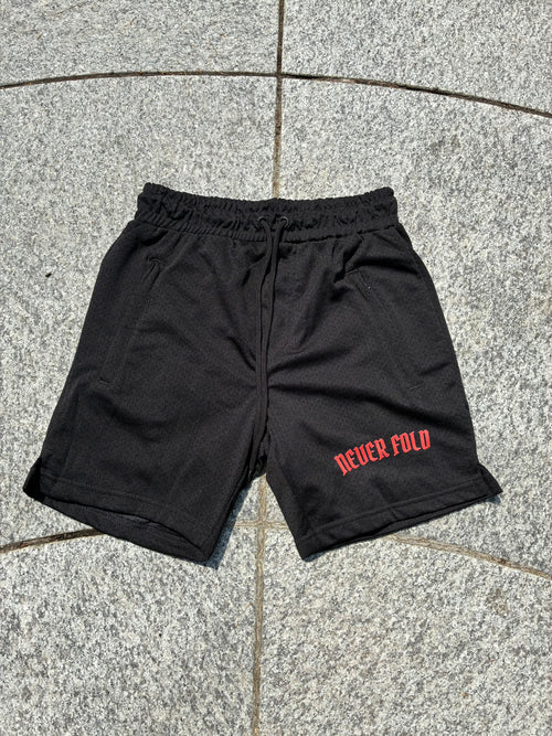 Never Fold Signature Mesh Shorts