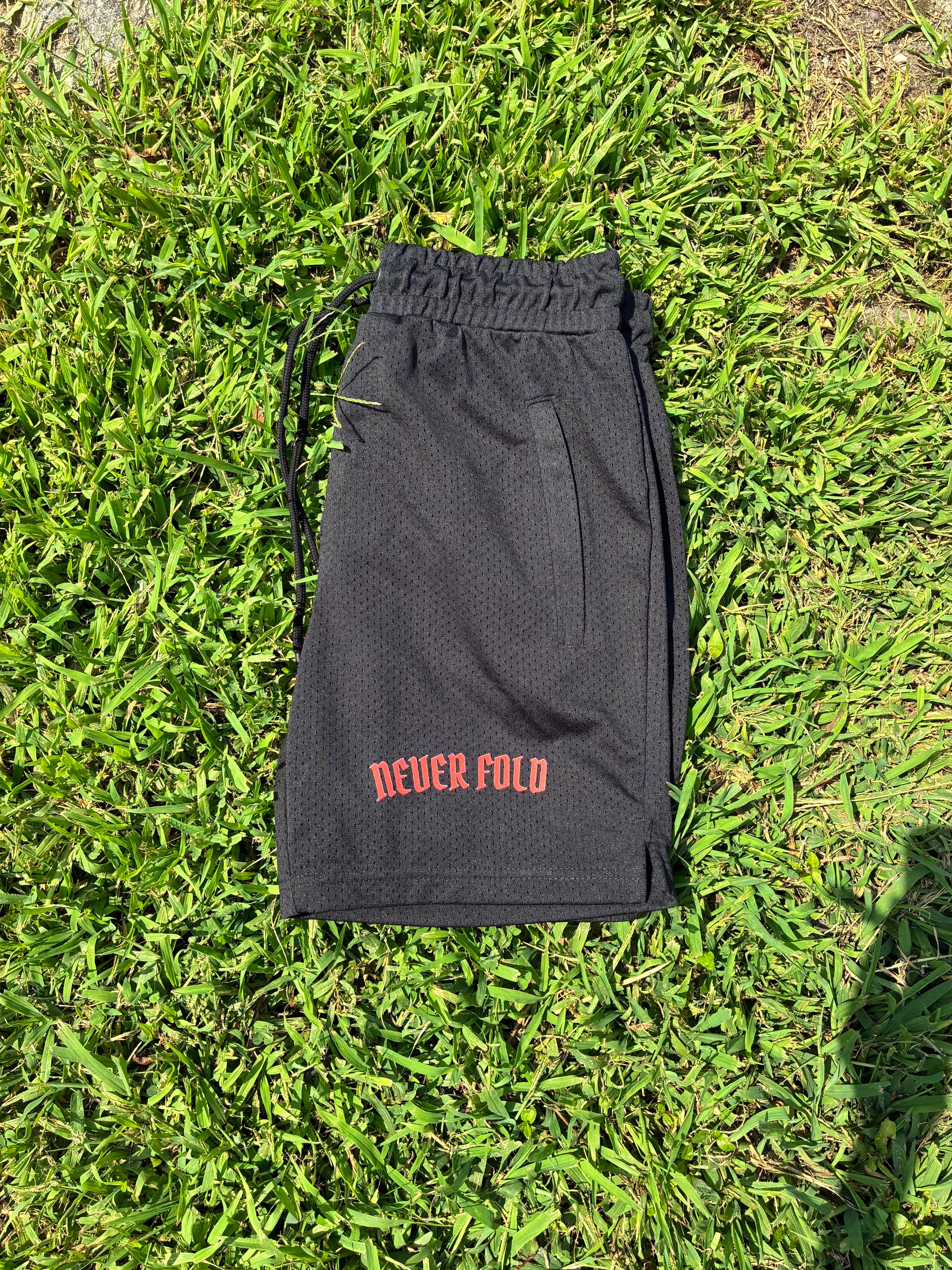 Never Fold Signature Mesh Shorts